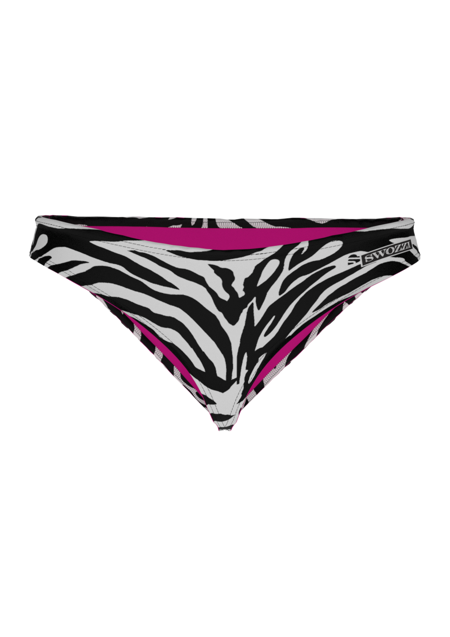 Women's Sports Bikini Zebra