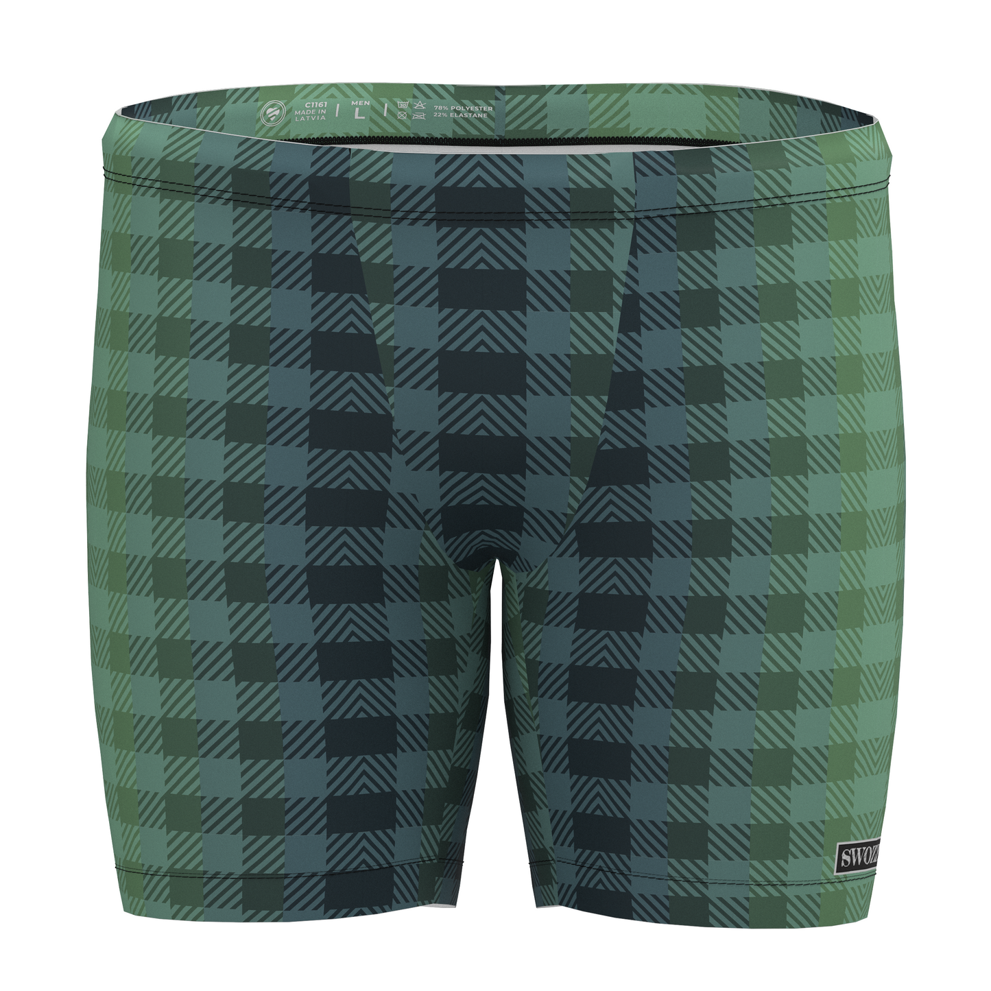 Men's Jammers Green Emerald