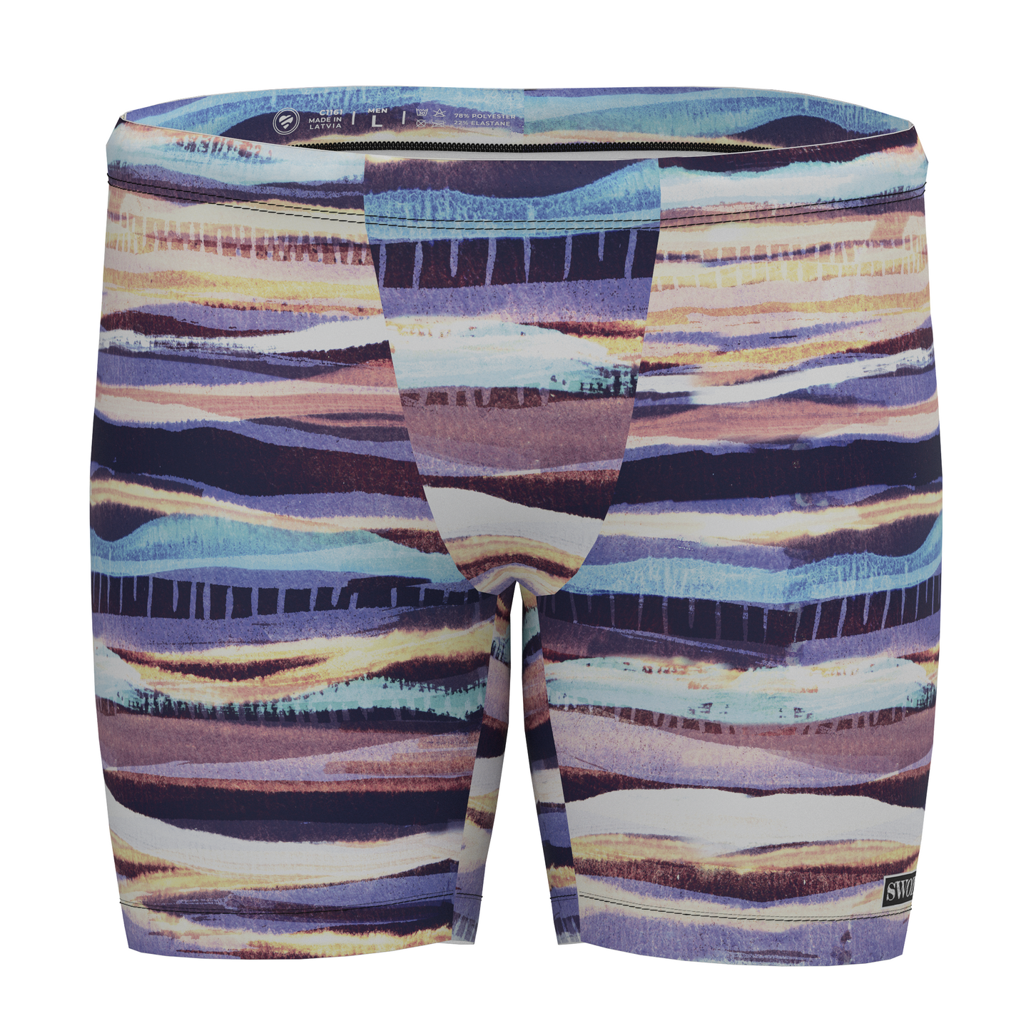 Men's Jammers Earthy Stripes