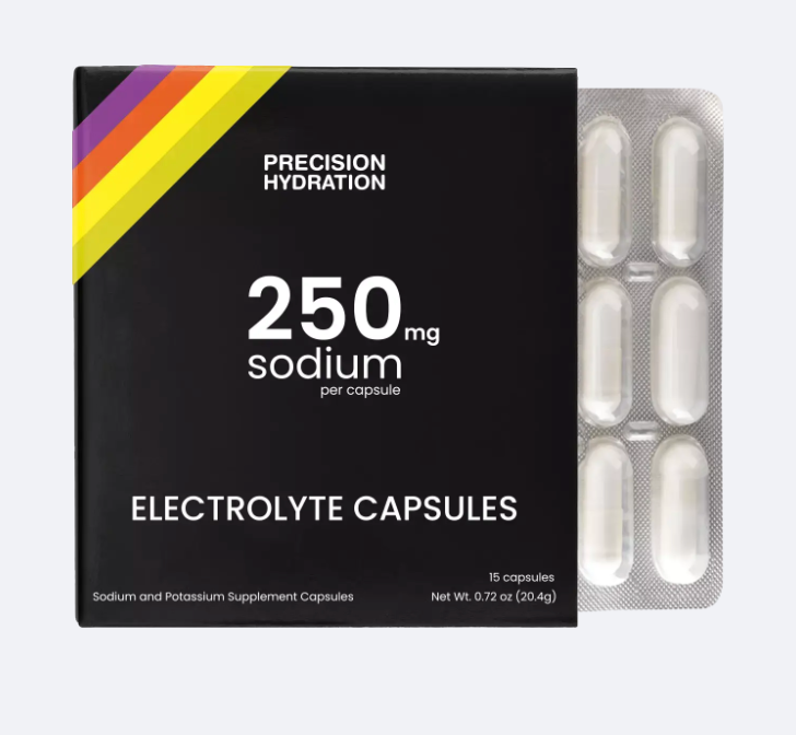Electrolyte capsules