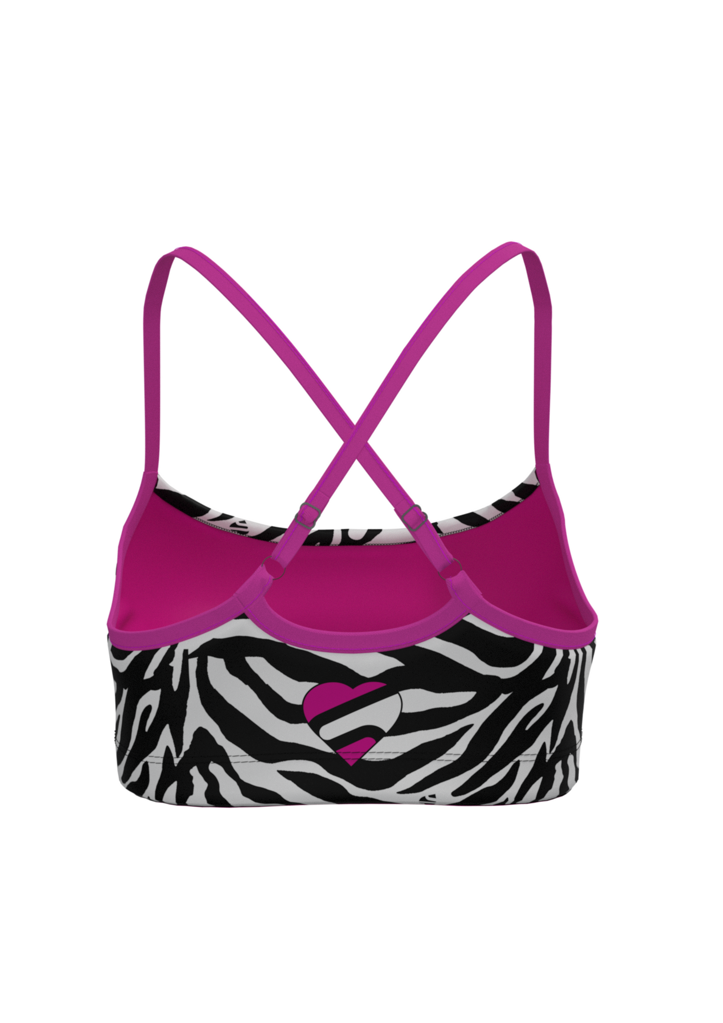 Women's Sports Bikini Zebra