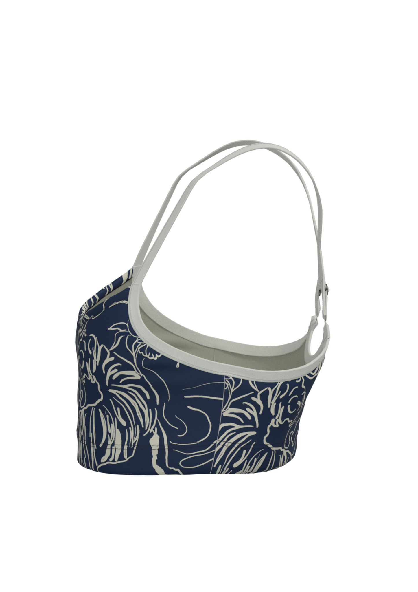 Women's Sports Bikini Tiger Flower
