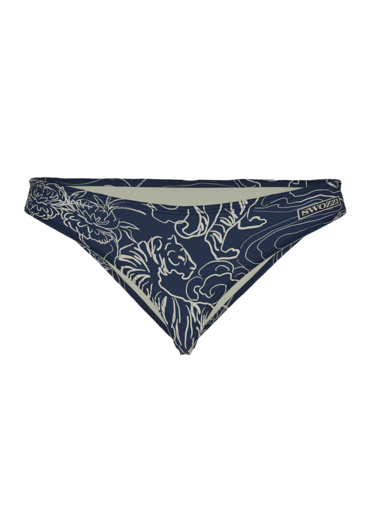 Women's Sports Bikini Tiger Flower