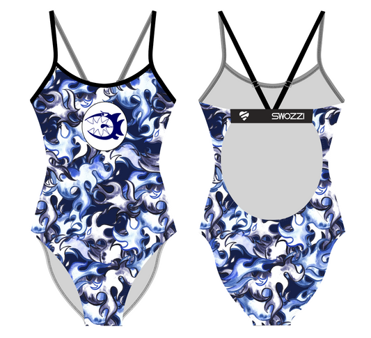Women's One Piece Dragon Indigo (Sihlfisch)